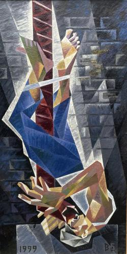 Ноктюрн (Енкаустика, 186х97, 1999 рік)