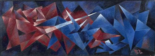 Підсумок (Енкаустика, 165х60, 1998 рік)